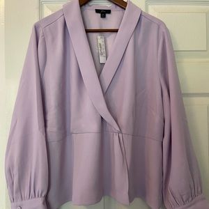 J. Crew faux wrap top